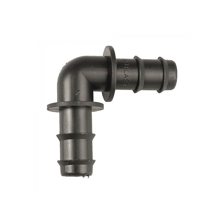 Conector en L Tuberia 16mm 6u