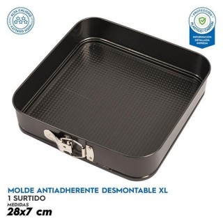 Molde Antiadherente Desmontable 28x7cm
