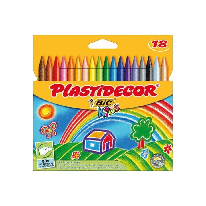 Pinturas Plastidecor 18 colores