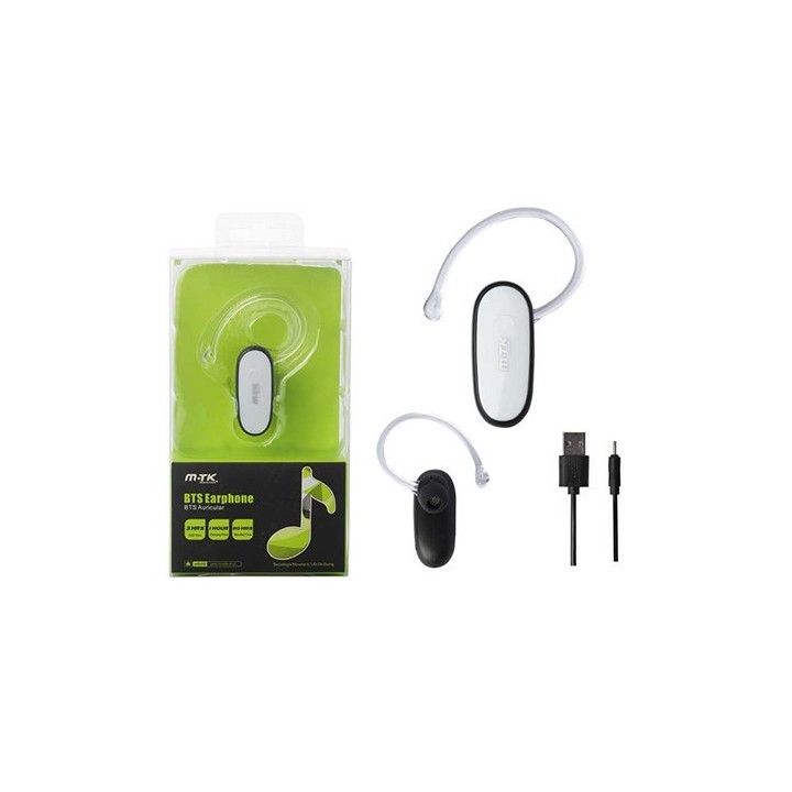 MTK AURICULAR BLUETOOTH COCO MONO BLANCO