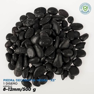 Piedra Decorativa Negra XS