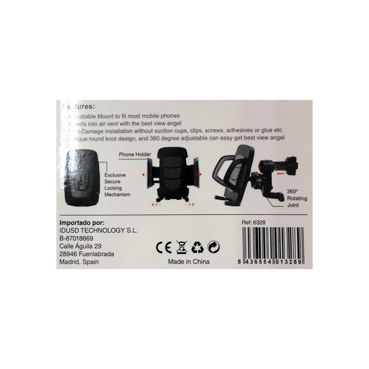 Soporte Movil para Coche Universal