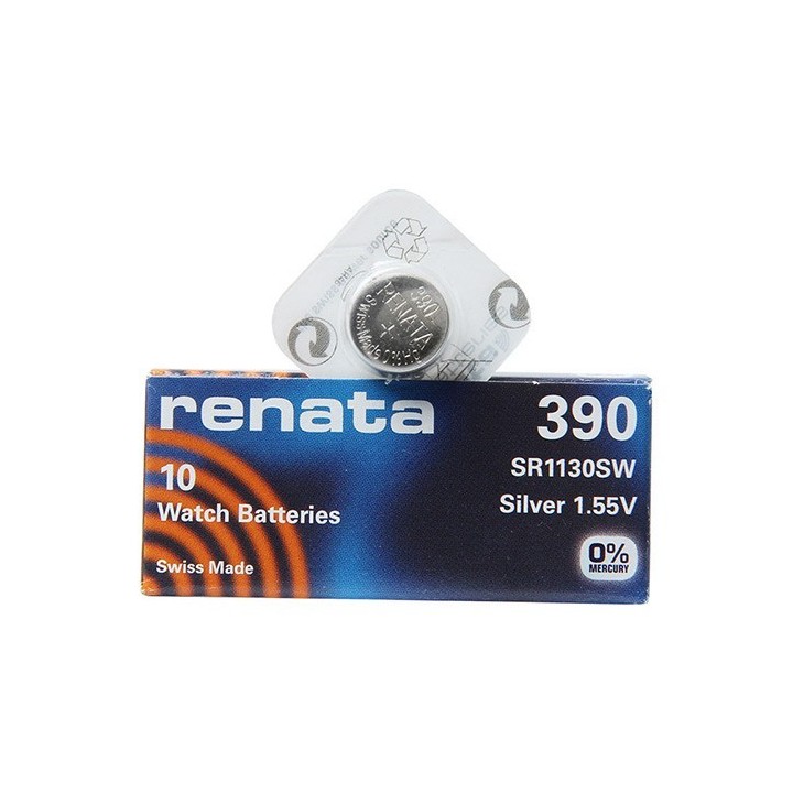 Pila Boton 390 Renata 1.55v.