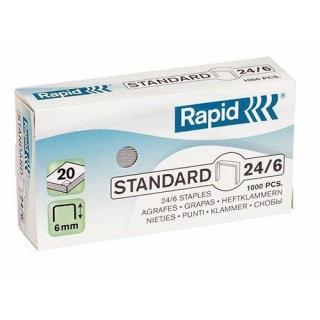 Grapas Rapid 24/6 1000un.