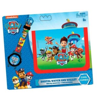 Set Reloj   Billetera Paw Patrol