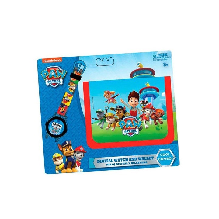 Set Reloj   Billetera Paw Patrol