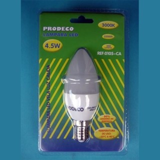Bombilla Vela Led 6w E14