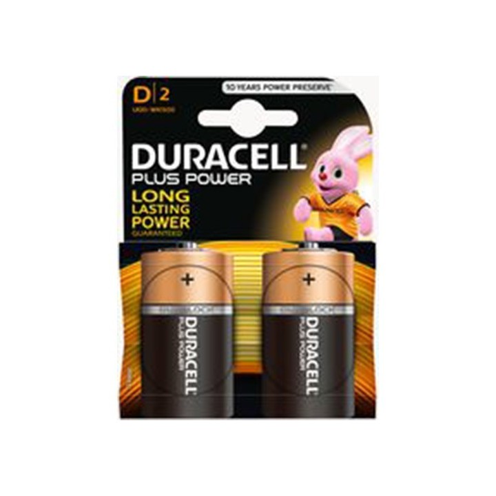 Blister 2 Pilas Alkalinas Duracell LR20