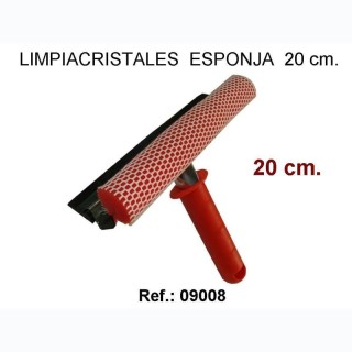 Limpiacristales Mango y Esponja 20cm