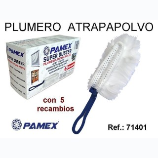 Plumero Atrapa Polvo   5 Recambios