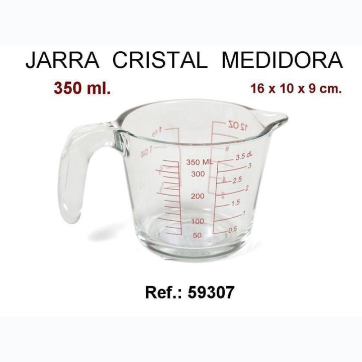 Jarra Medidora Cristal 350ml