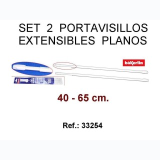 Portavisillos Extensible plano 40-65cm