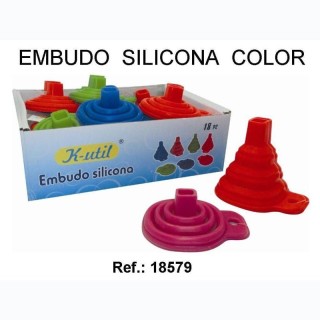 Embudo Pequeño Plegable Silicona