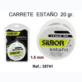 Estaño 1,5mmØ 20gr