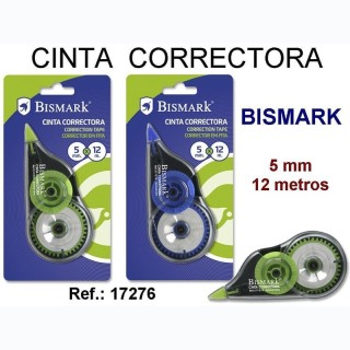 Cinta Correctora 5mmx12m Bismark