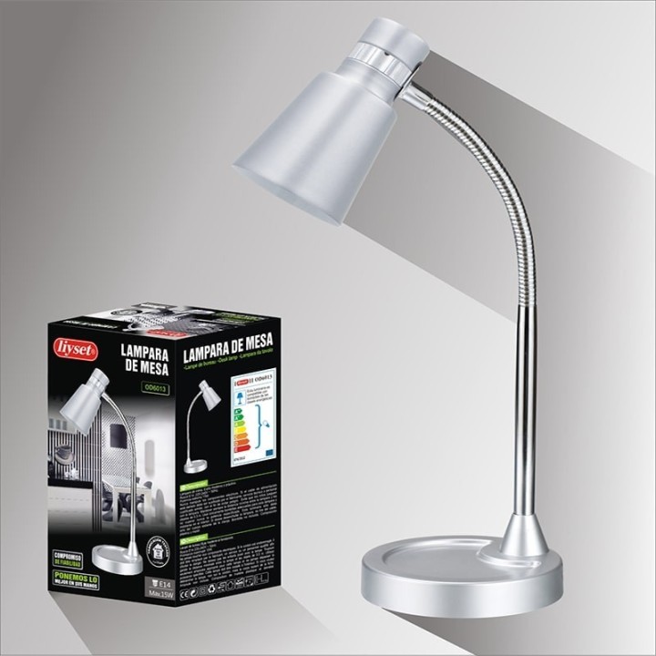 Lampara de Mesa Flexo 40xØ13cm