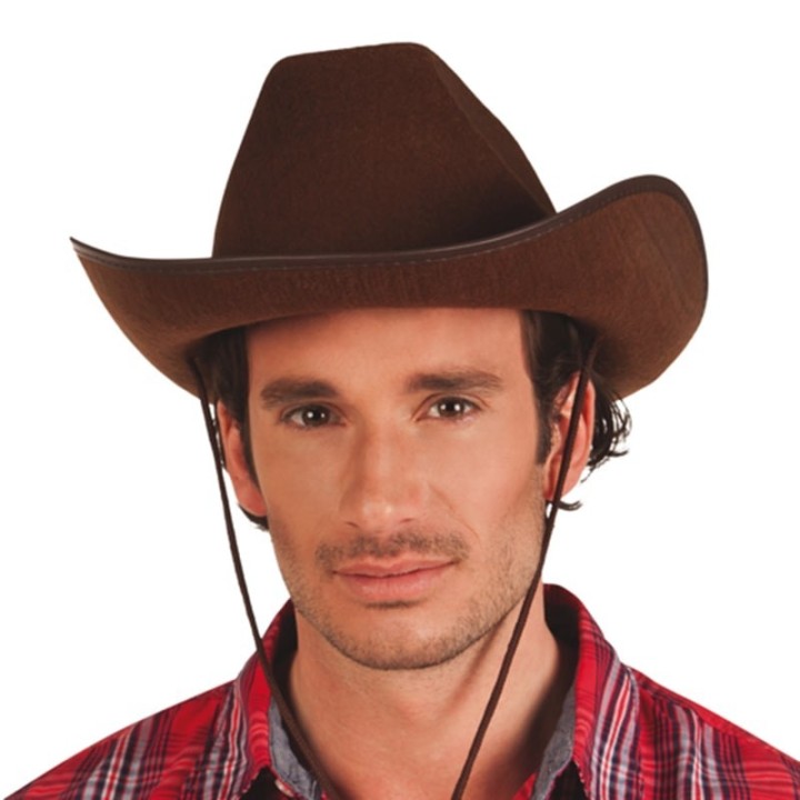 Sombrero Vaquero Adulto Fieltro