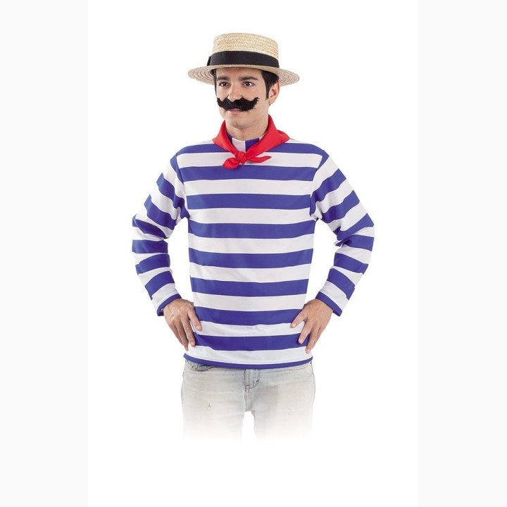 Camiseta Gondolero con Pañuelo Adulto