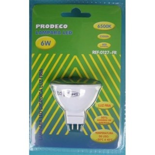 Bombilla Led Dicroica MR16 6W