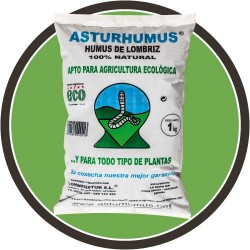Humus de lombriz 1kg Humus de lombriz 1kg