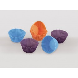 Moldes Madalenas  Silicona 6u.