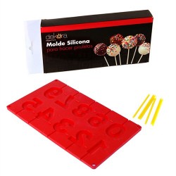 Moldes Numeros Piruletas Moldes Numeros Piruletas