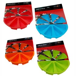 Molde silicona 8 porciones Ø27 x 4.5cm