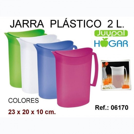 Jarra Plastico de Agua 2l.