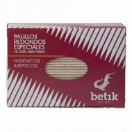 Palillos Redondos 10cm Una punta 500 un.