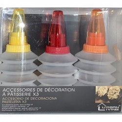 Decoracion Pasteleria 3 piezas Decoracion Pasteleria 3 piezas
