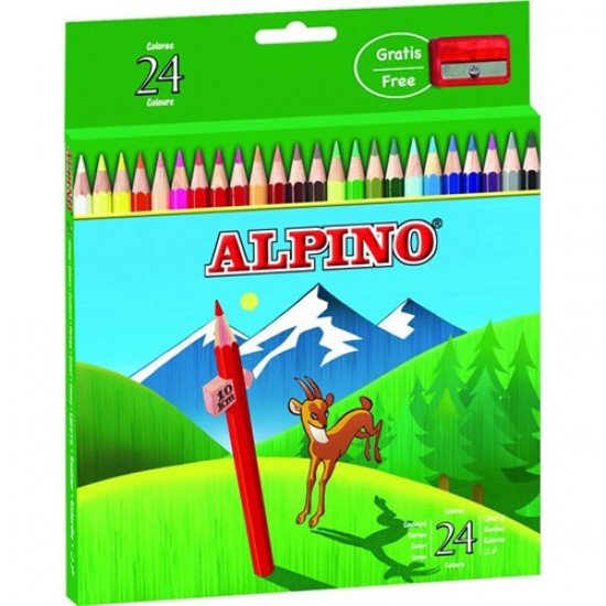 Pinturas madera Alpino 24 colores.