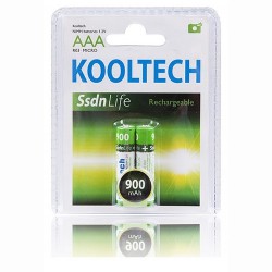 Pila recargable AAA 2u. Kooltech