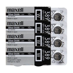 Pila Boton 389 Maxell silver oxide Pila Boton 389 Maxell silver oxide