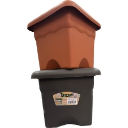 Maceta Cuadrada 22cm