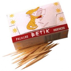 Palillos Planos Madera 600un. Palillos Planos Madera 600un.