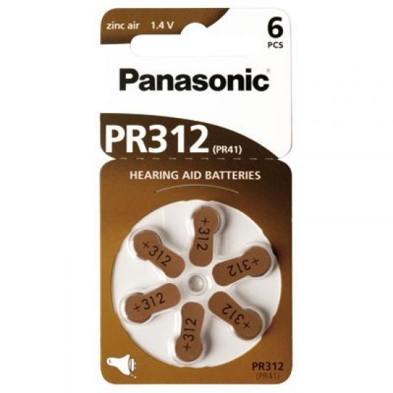 Pilas sonotone PR312 Panasonic