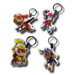Llavero con luz led Paw Patrol 7cm Llavero con luz led Paw Patrol 7cm