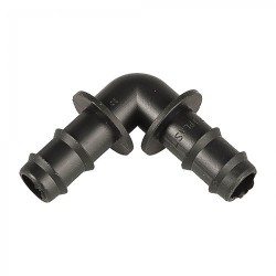 Conector en L Tuberia 16mm 6u Conector en L Tuberia 16mm 6u