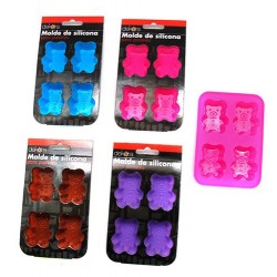 Molde Silicona Forma Ositos