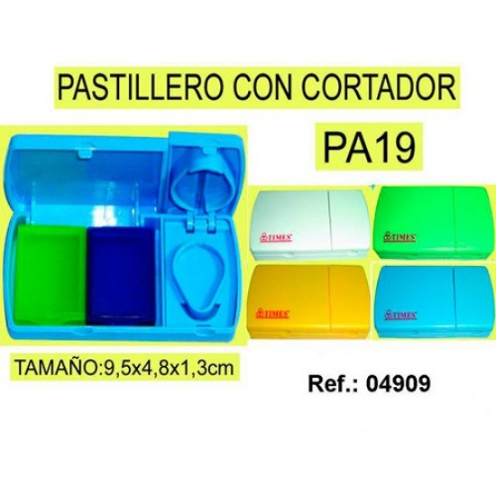 Pastillero con Cortador