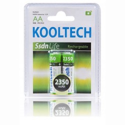 Pila recargable AA 2u. Kooltech Pila recargable AA 2u. Kooltech