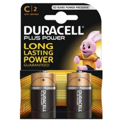 Blister 2 Pilas Alkalinas Duracell LR14 Blister 2 Pilas Alkalinas Duracell LR14