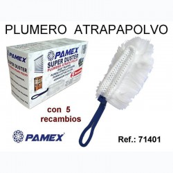 Plumero Atrapa Polvo   5 Recambios Plumero Atrapa Polvo   5 Recambios
