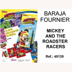 Juego Naipes Mickey Roadster Fournier Juego Naipes Mickey Roadster Fournier