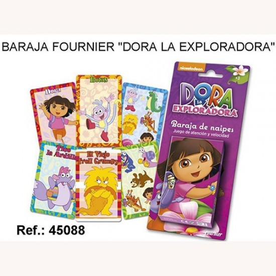 Juego Naipes Dora La Exploradora Fournier