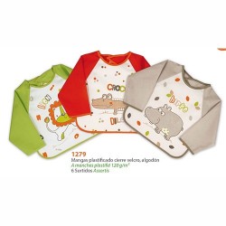 Babero Mangas con Plastico Babero Mangas con Plastico