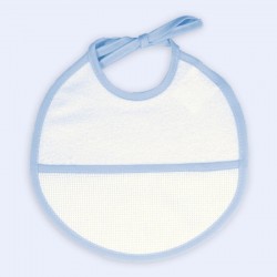 Babero Punto Cruz Plastificado Babero Punto Cruz Plastificado