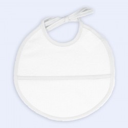 Babero Punto Cruz Plastificado Babero Punto Cruz Plastificado