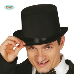 Chistera Satinada Adulto Con Goma