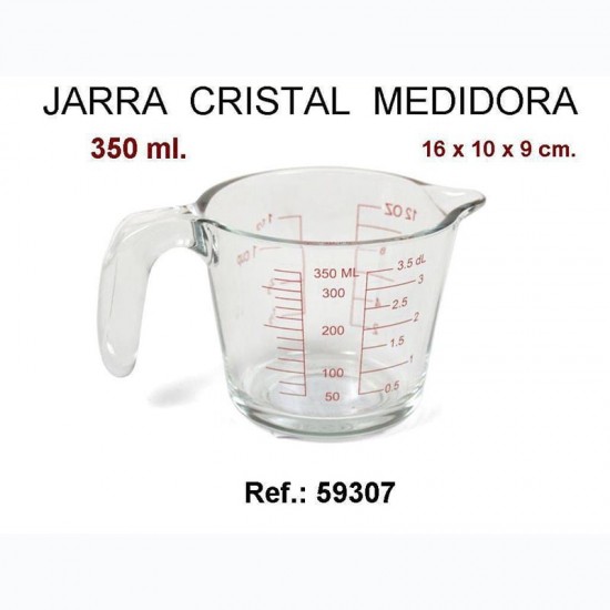 Jarra Medidora Cristal 350ml
